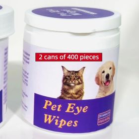 Pet Eye Wipes, 200 Wipes  Can Pet Eye CleaningWipes, Tear Stain Removing Wipe, Pet Eye Wipesfor Dogs And Cats, Pets Eye Wipes, Pet Suppliesgentle (Option: 2pcs)